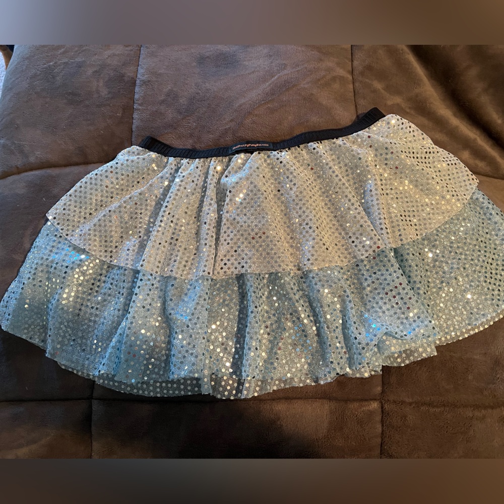 The Pretty Pumpkin Sequin Running Skirt